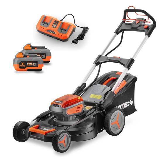 FUXTEC - Tondeuse à batterie autotractée FX-E2RM51 40 V 51 cm avec mulching et éjection latérale – Fuxtec - Image 1