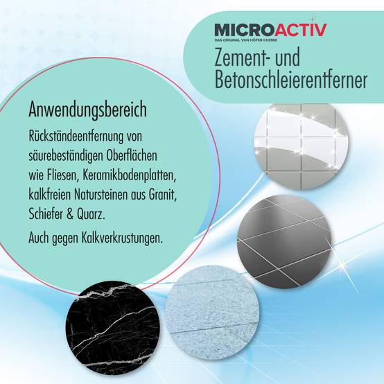 1 L de Microactiv® nettoyant pour voile de ciment et béton en bouteille x 6 - Image 4