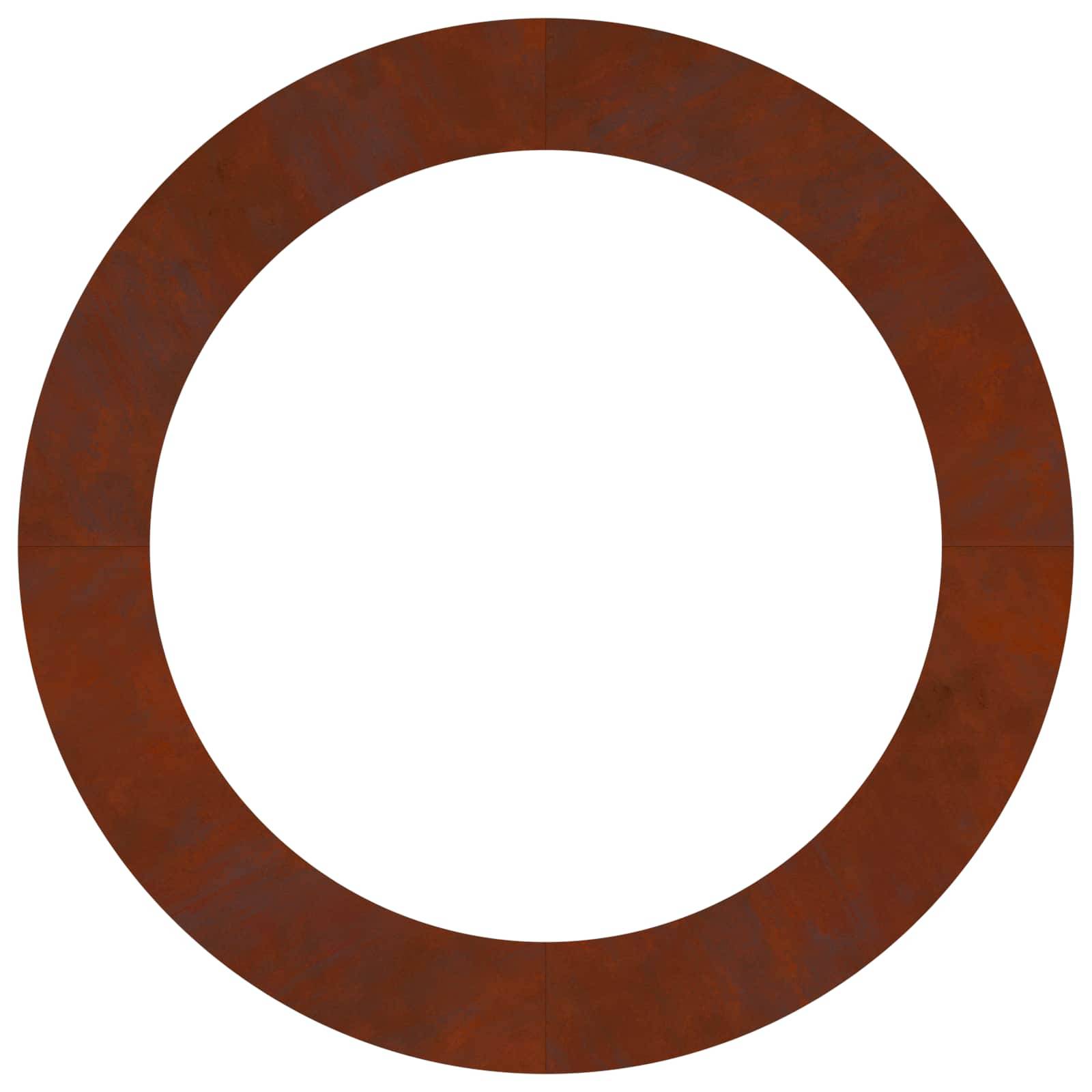 Vidaxl - adapté pour anneaux d'arbre plats 5 pcs Marron Ø90 / 120 cm vidaXL 873731 - Image 7
