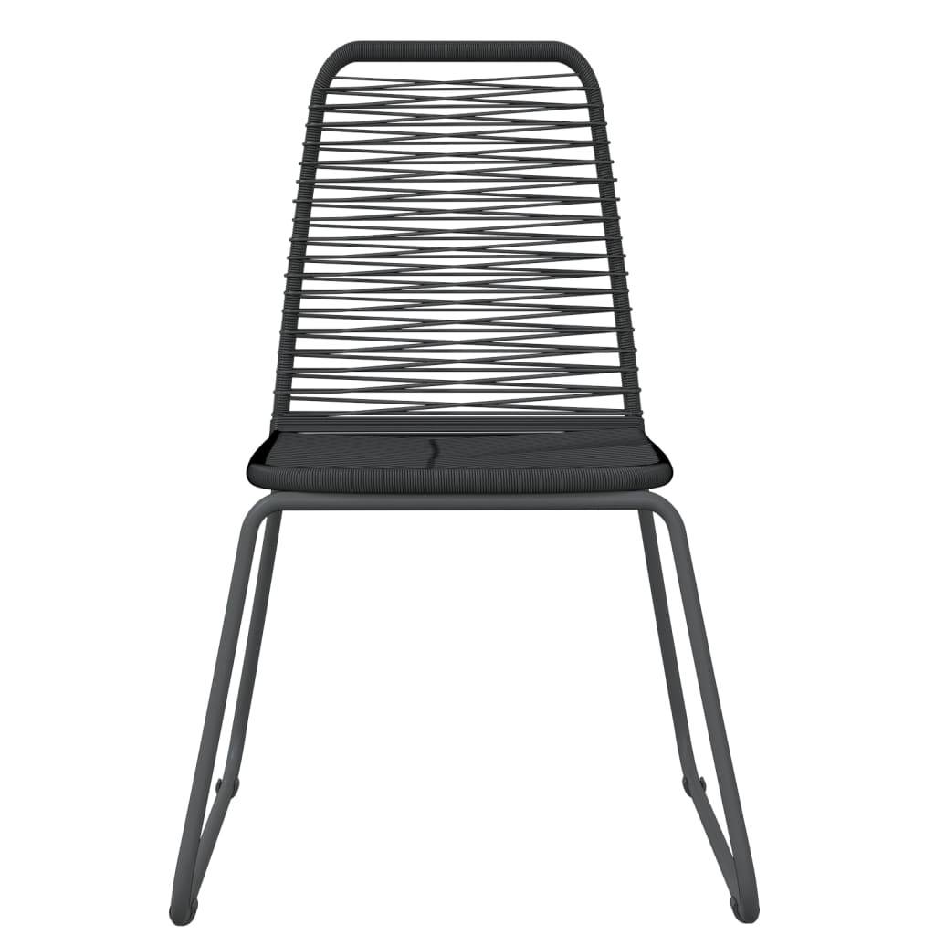 ComfortXL - Set de Repas de Jardin 2 Personnes Table en Verre Noir – ComfortXL Outdoor Living - Image 4
