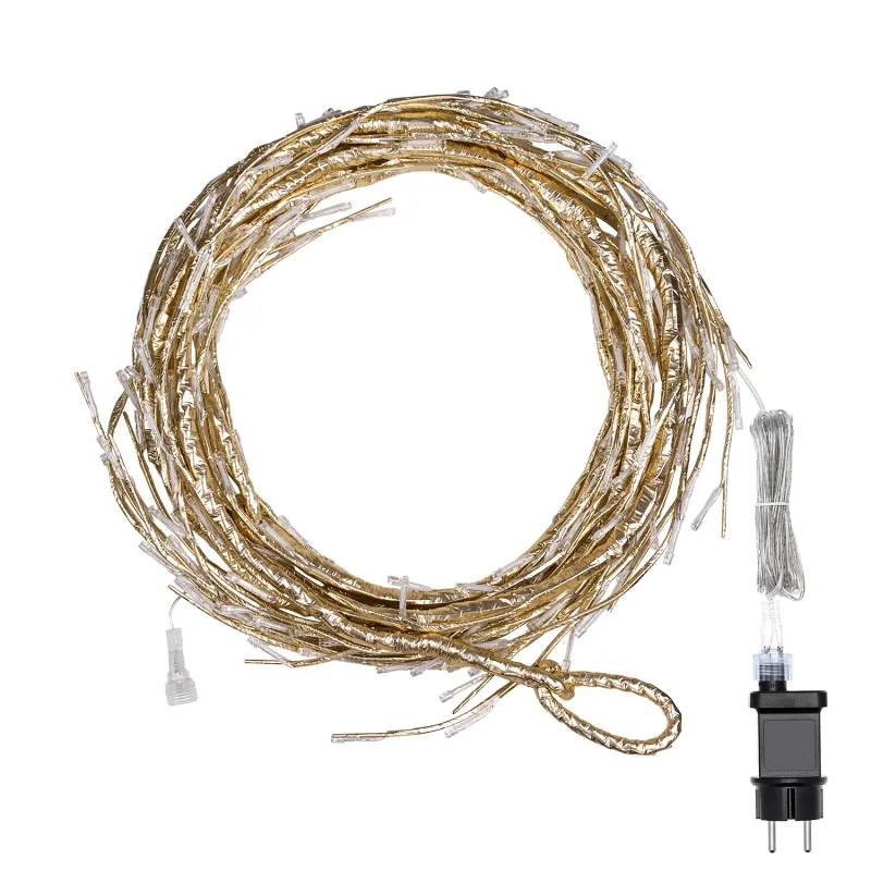 Lotti - Branche lumineuse 5M 480 LED blanc chaud fixe champagne prolongeable IP44 RAC-PF Lotti - Image 5