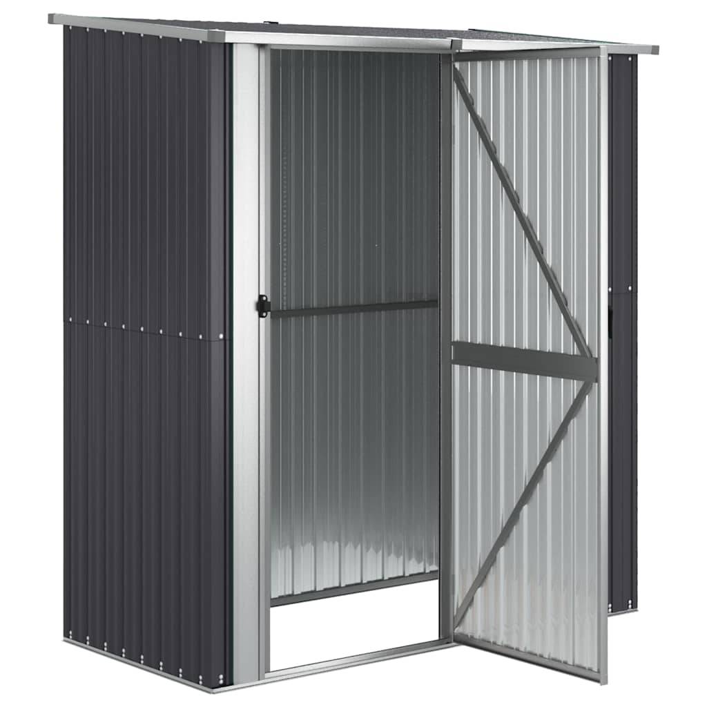 Vidaxl - Abri de jardin Anthracite 180,5x97x209,5 cm Métal galvanisé 1.8m² vidaXL 150905 - Image 5