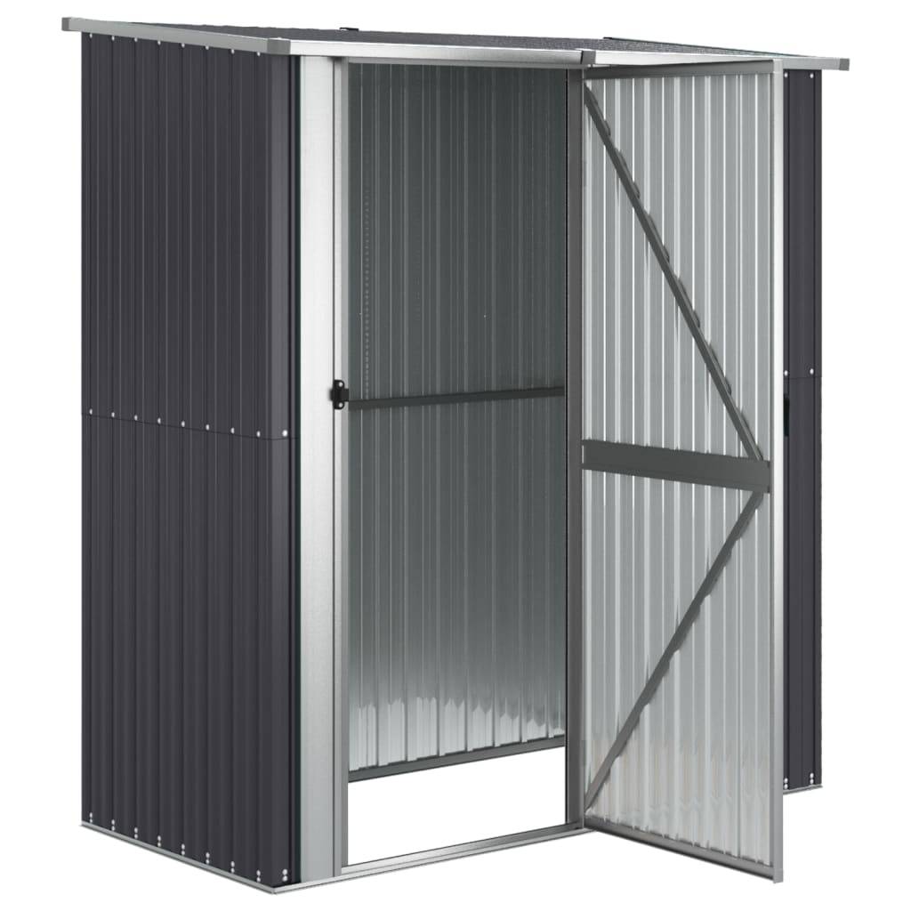 Vidaxl - Abri de jardin Anthracite 180,5x97x209,5 cm Acier galvanisé vidaXL 150905 - Image 10