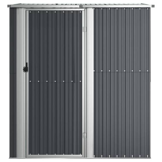 Vidaxl - Abri de jardin Anthracite 180,5x97x209,5 cm Acier galvanisé vidaXL 150905 - Image 9