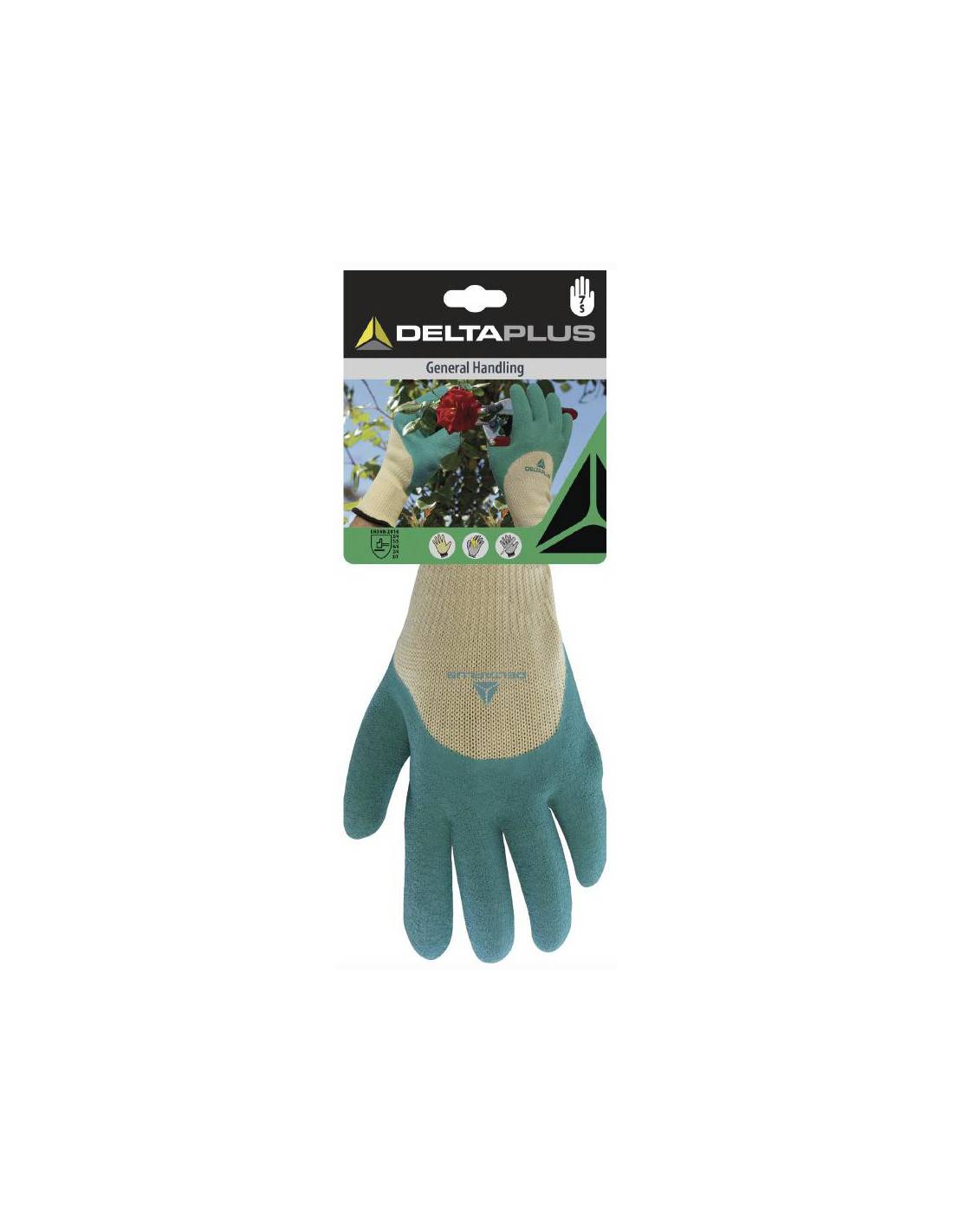 Delta Plus - Gant Delta Plus Dpvv831 Vert Gant De Protection Polyvalent, Enduction Nitrile - Delta Plus