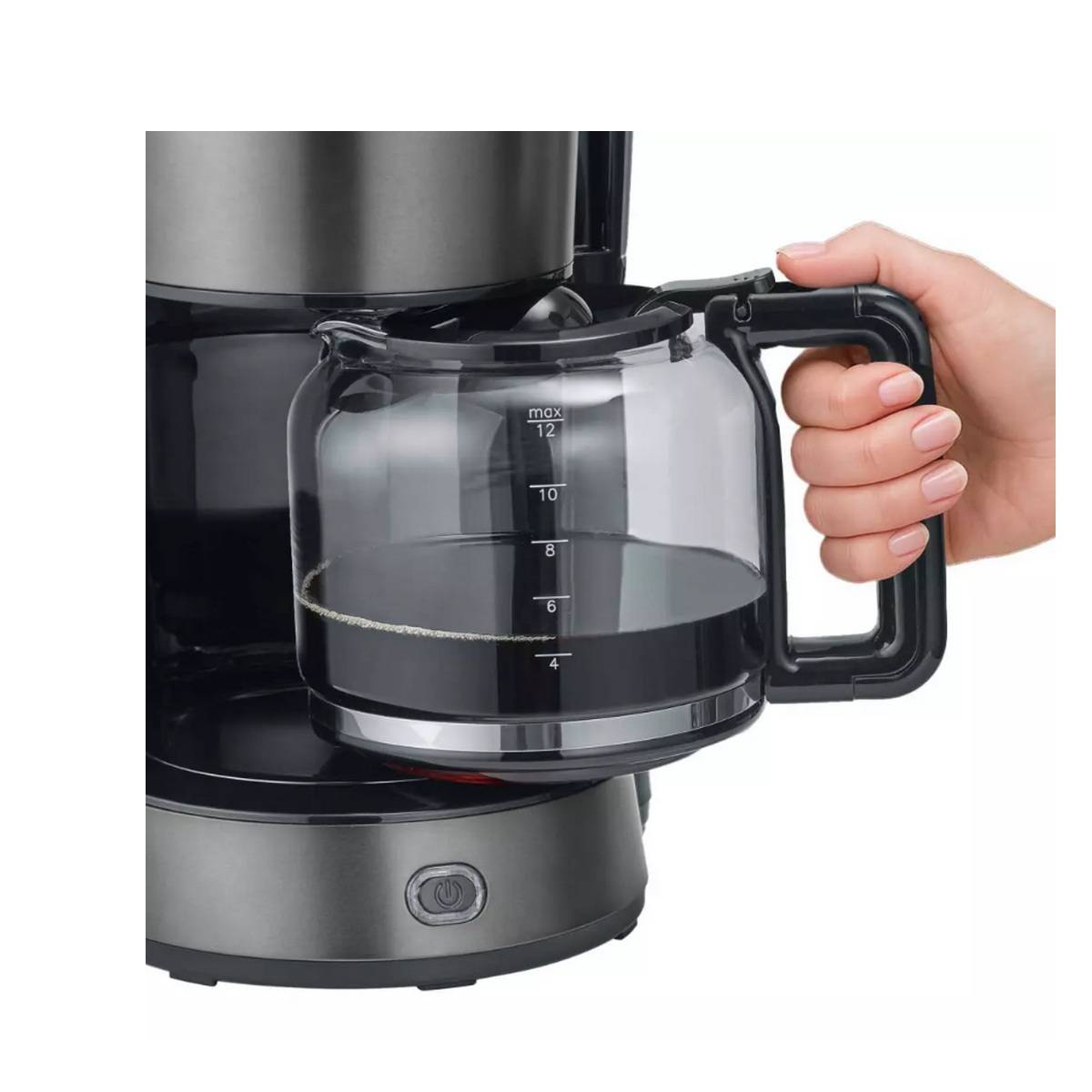 Severin - Cafetière 10 tasses 1000w noir KA9340 Severin - Image 3