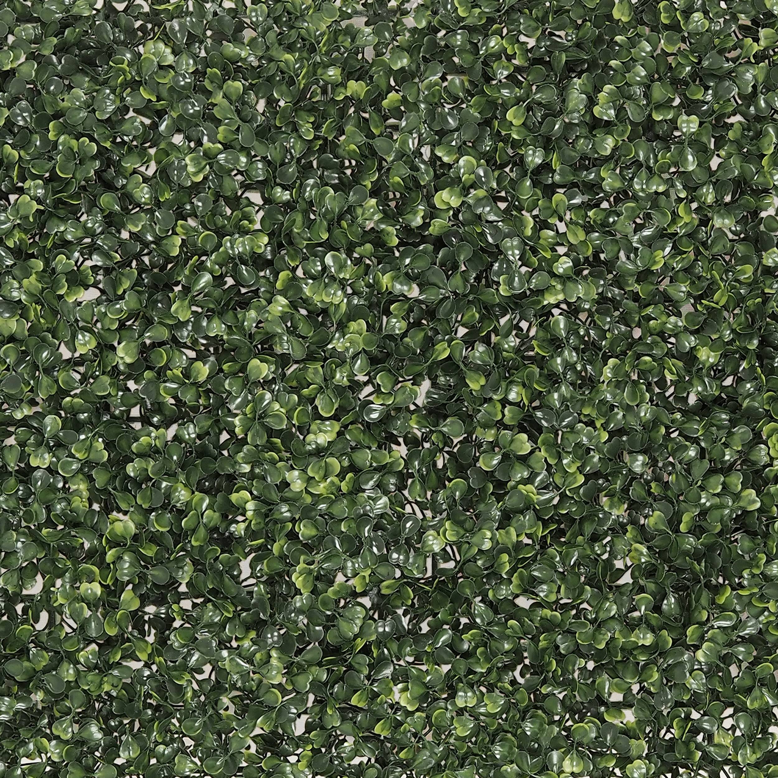 Ligne Deco - Mur végétal artificiel de buis 40cm - Image 3