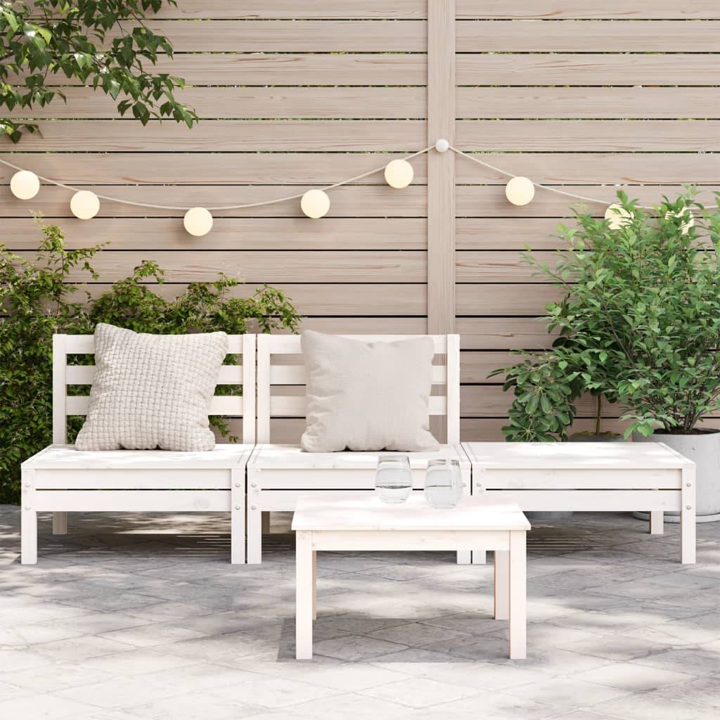 Prolenta Premium - Banc de jardin Blanc 64 X 191 cm - Prolenta Premium - Image 3
