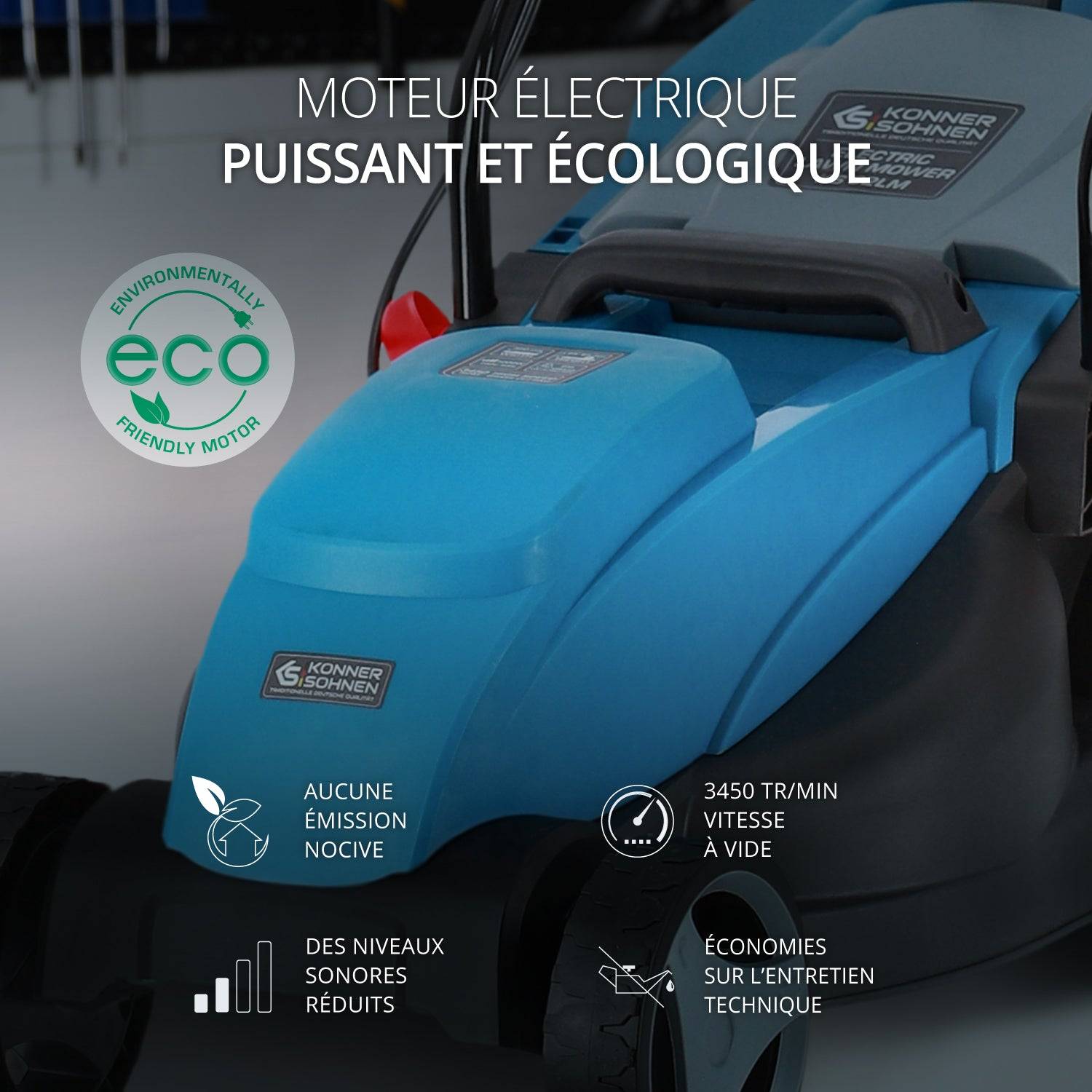 Tondeuse électrique Könner & Söhnen KS 32LM - Image 7