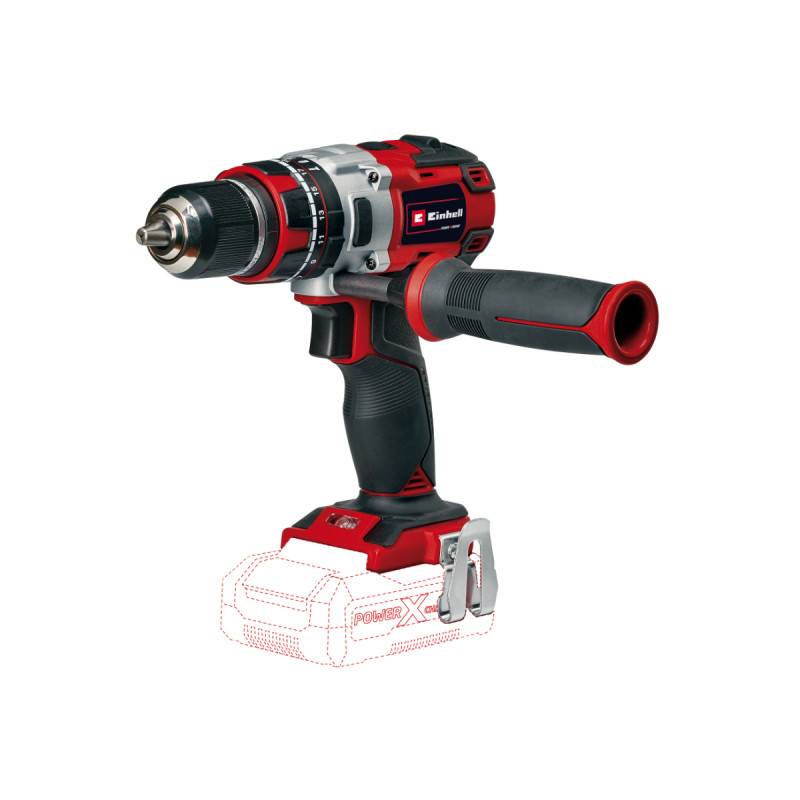 Einhell - Perceuse visseuse à percussion EINHELL 18V Power X-Change - Sans batterie ni chargeur - TE-CD 18 Li-i Brushless-Solo