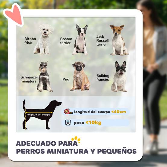 Poussette pour chiens pliable avec wagon amovible, 4 portes à fermeture éclair, 2 sangles de sécurité et coussin Kaki - Image 6