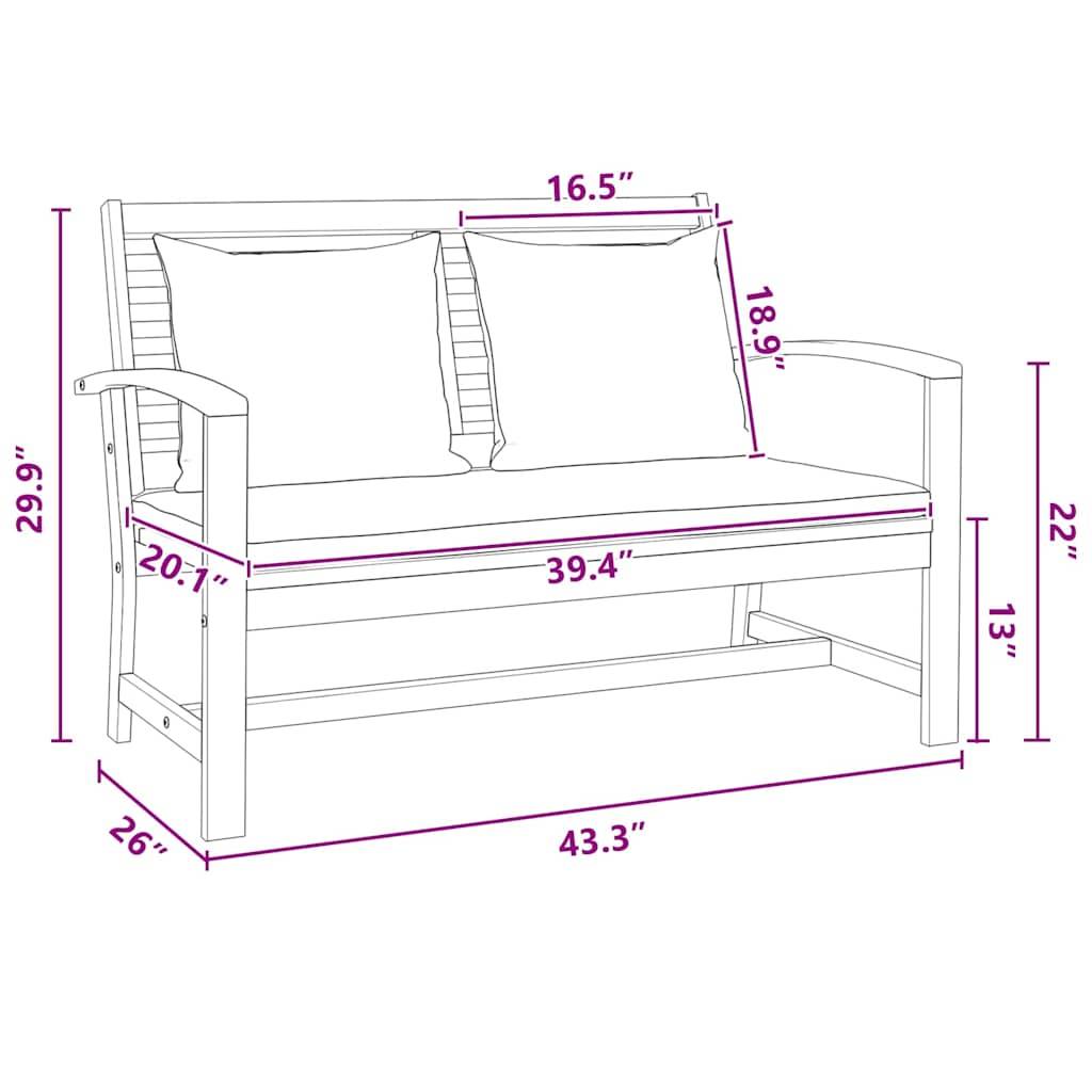 ComfortXL - Ensemble table et bancs de jardin en Teck massif naturel mobilier robuste et élégant pour terrasse Bois naturel – ComfortXL Outdoor Living - Image 8