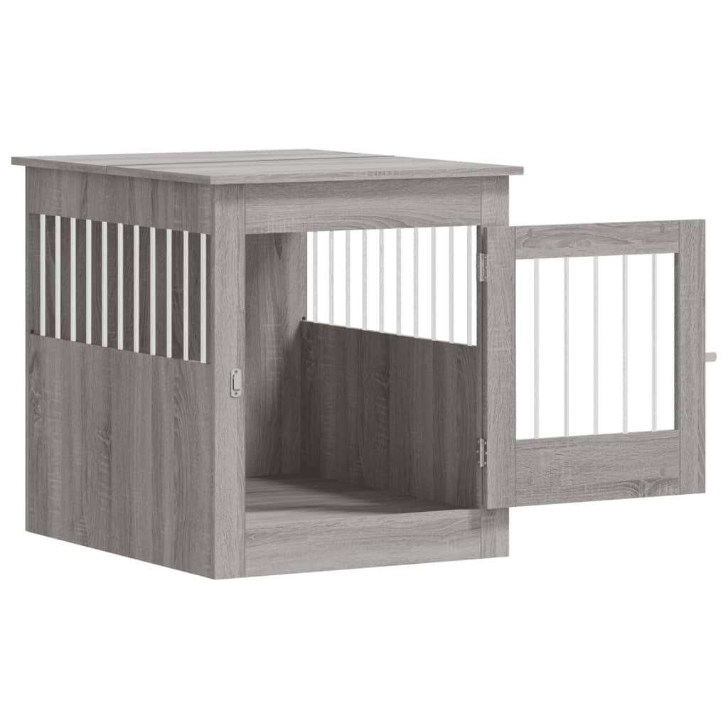 Niche plastique bois et acier gris 64,5x80x71 cm - Prolenta premium p358.4 - Image 6