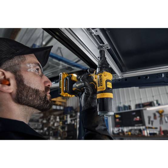 Riveteuse XR 18V Brushless 4,8 mm - DEWALT - Sans batterie, ni chargeur, coffret TSTAK - DCF403D2GT-QW - Image 4