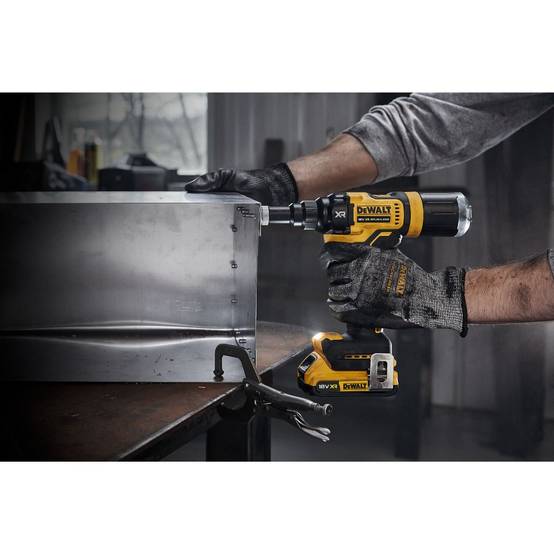 Riveteuse XR 18V Brushless 4,8 mm - DEWALT - Sans batterie, ni chargeur, coffret TSTAK - DCF403D2GT-QW - Image 5
