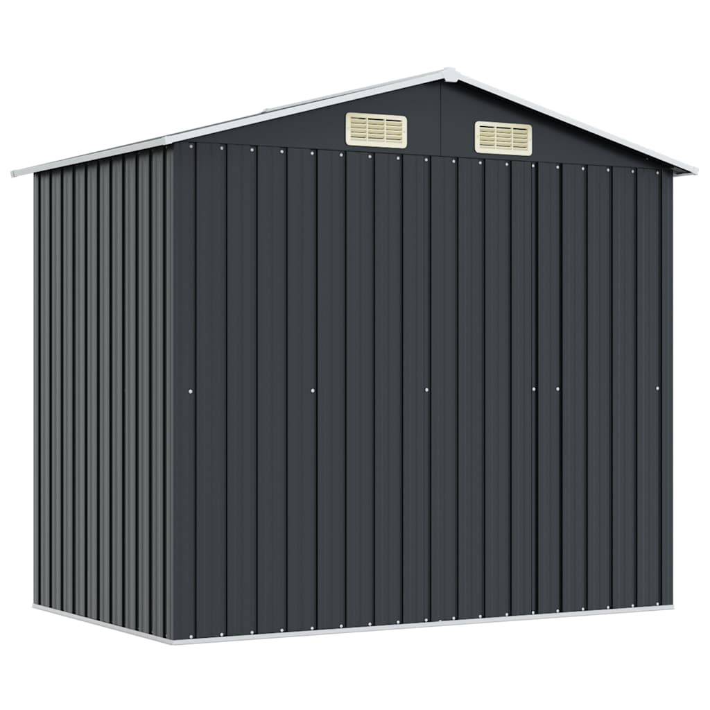 PANGIVO - Abri de jardin avec double porte coulissante - Acier galvanisé - Anthracite - Surface au sol 2,31m² - PANGIVO - Image 6