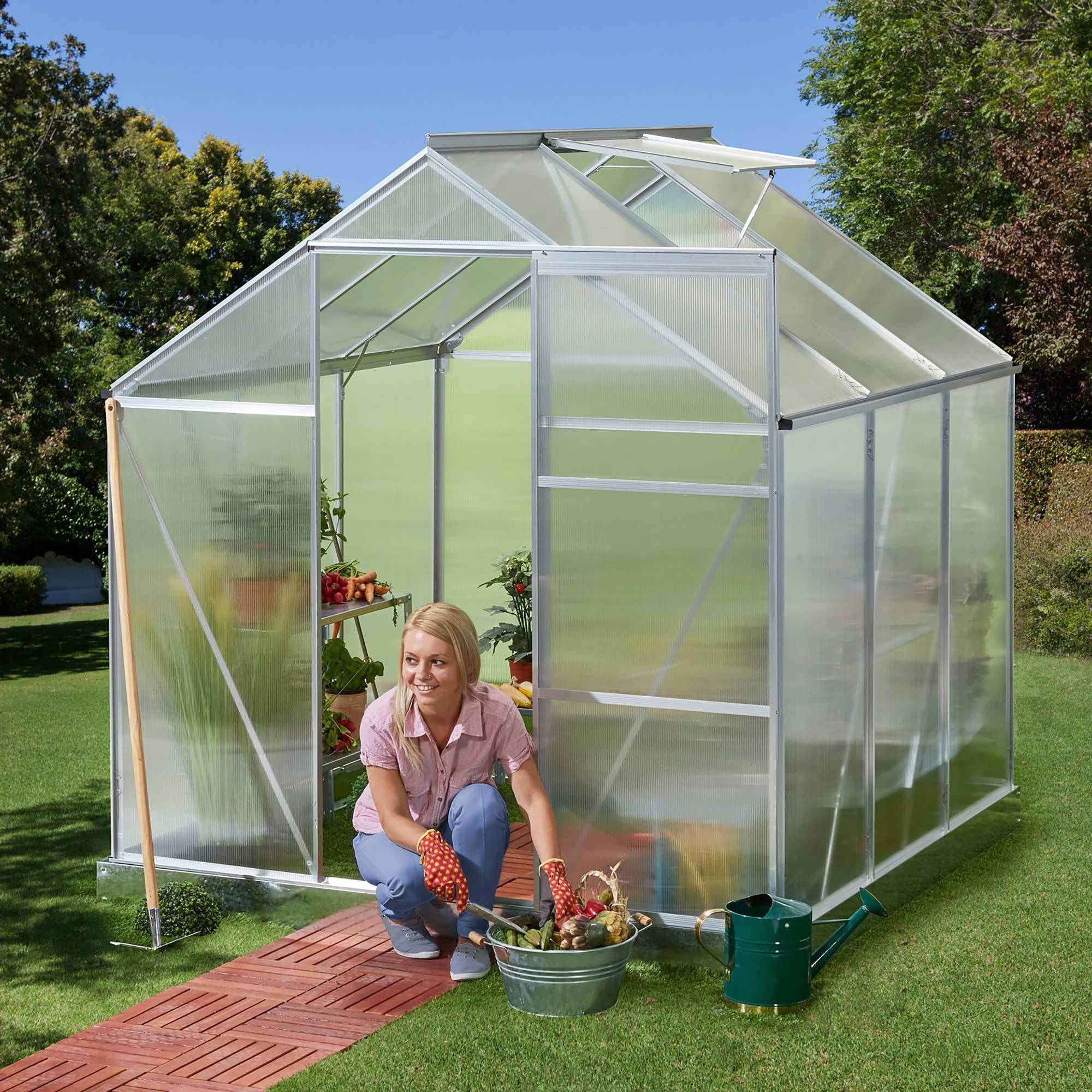 Serre de jardin en aluminium WERKA PRO  3,6m2 - Image 2