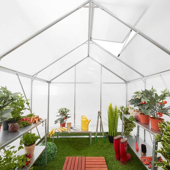 Serre de jardin en aluminium WERKA PRO 3,6m2 - Image 3