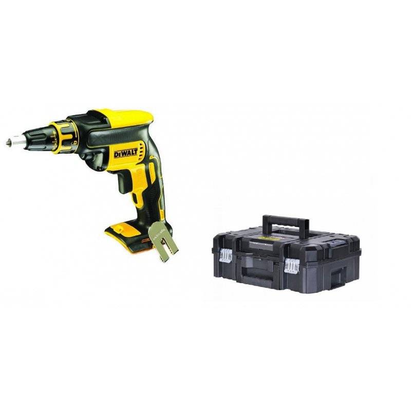 Visseuse plaque de plâtre DEWALT 18V XR - Sans batterie ni chargeur - En coffret T-STAK - DCF620NT - Image 1
