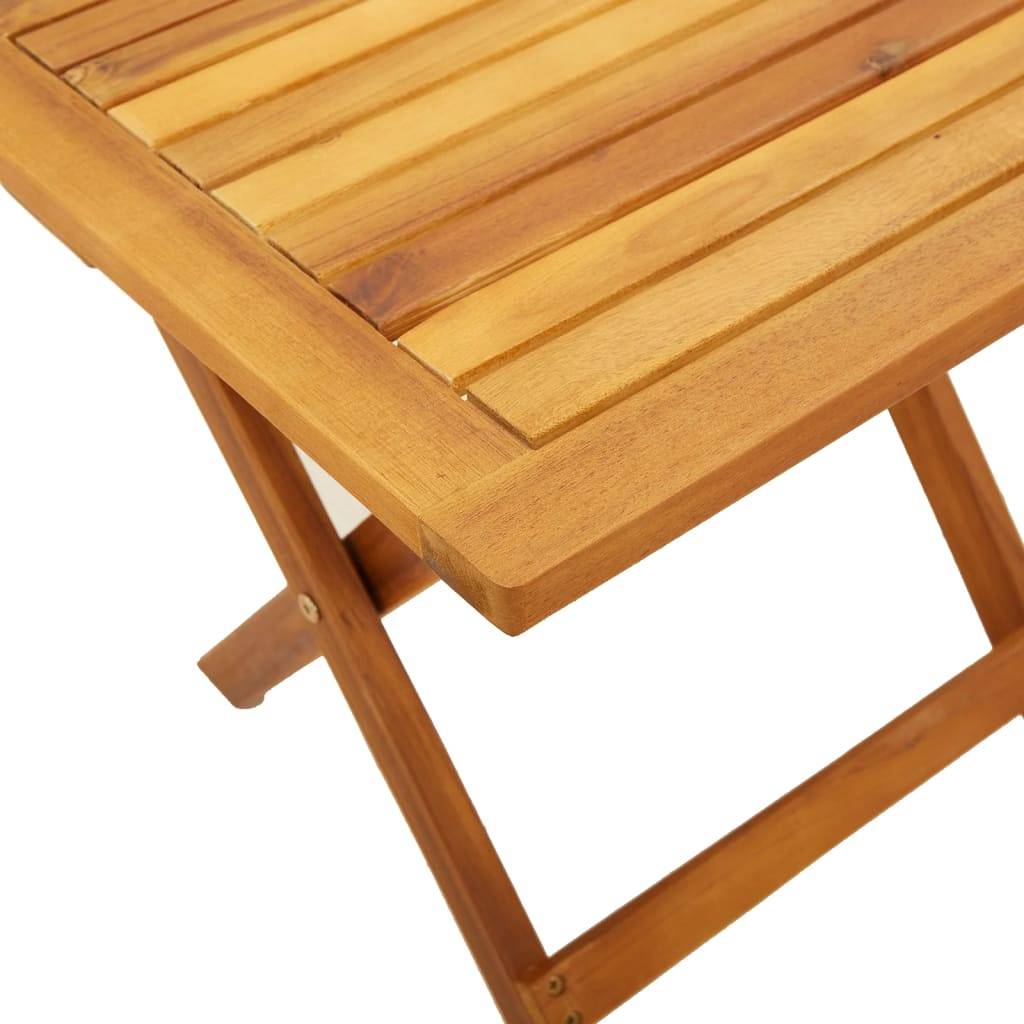 PANGIVO - Chaises pliables de jardin et table rouge en bois massif 55 x 73 x 79 cm - PANGIVO - Image 6