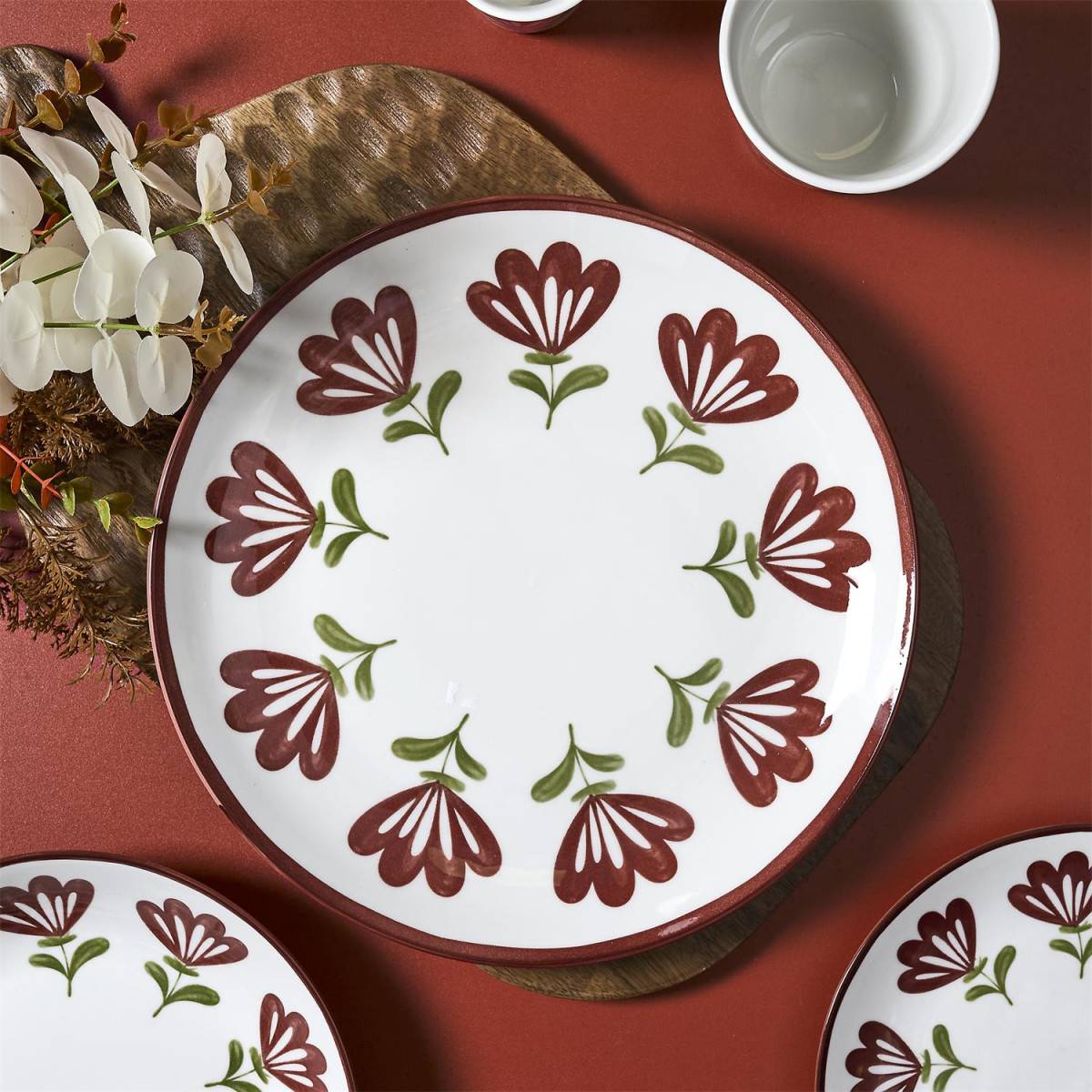 Cook Concept - Lot de 6 Assiettes Plates "Edith" 26cm Multicolore - Image 3