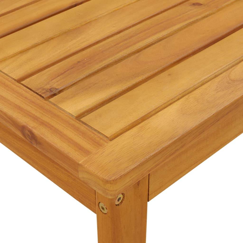 ComfortXL - Salon de Jardin Palette 2 Pièces Bois d'Acacia Massif avec Canapé d'Angle et Table Basse Brun – ComfortXL Outdoor Living - Image 7