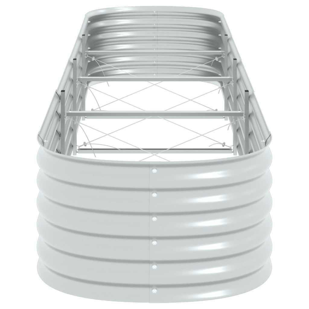 Prolenta Premium - Jardinière acier argent 400 x 80 x 44 cm - Prolenta premium p3114.9 - Image 5