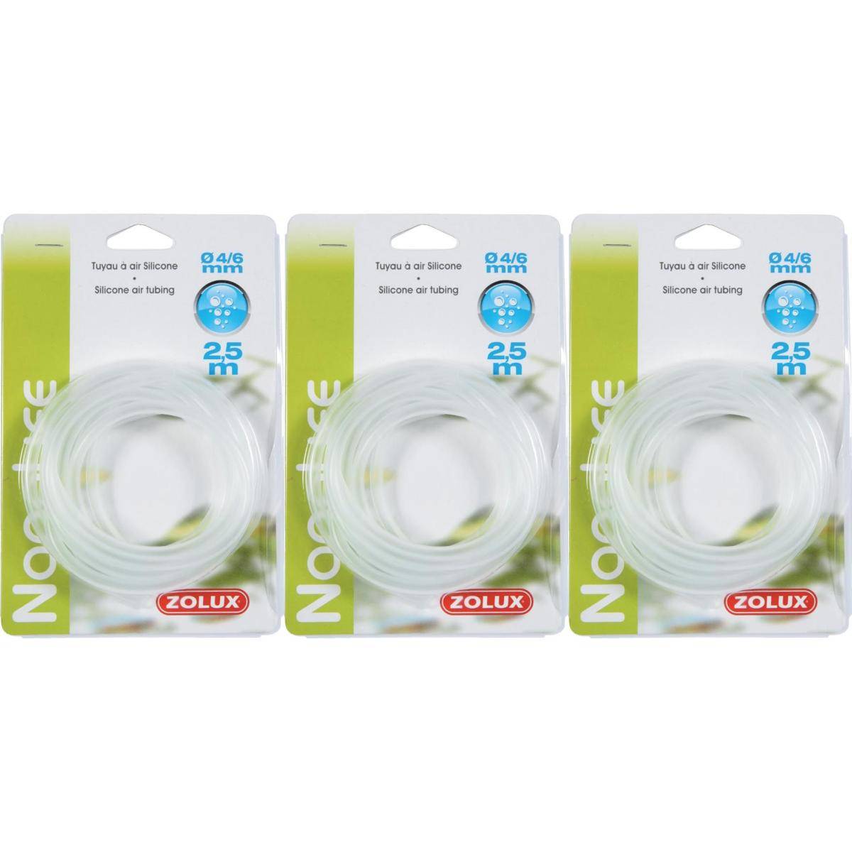 Zolux - Tuyau à air en silicone 2.50 m (Lot de 3) - Image 1