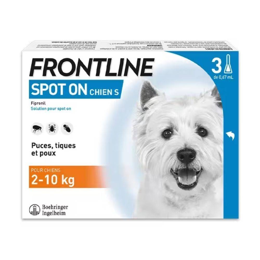 Frontline - Pipettes antiparasitaires chien 20 à 40 kg, 3 x 2,68 ml - FRONTLINE - Image 4