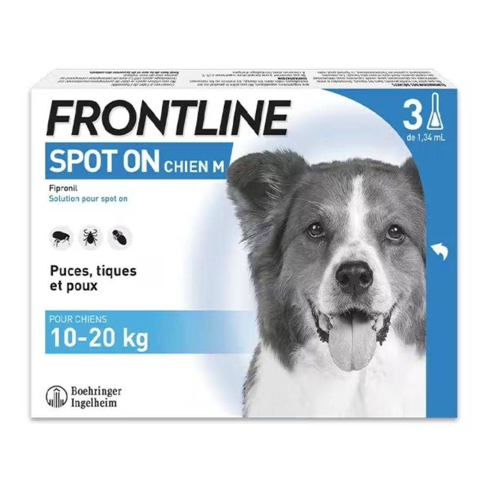Frontline - Pipettes antiparasitaires chien 20 à 40 kg, 3 x 2,68 ml - FRONTLINE - Image 6