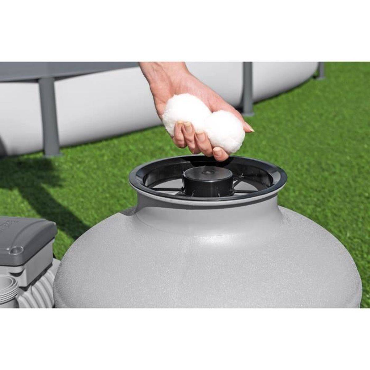 Bestway - Pompe filtrante à sable Bestway 11 355 L/h pour piscine hors sol, vanne 6 positions - BESTWAY - Image 8