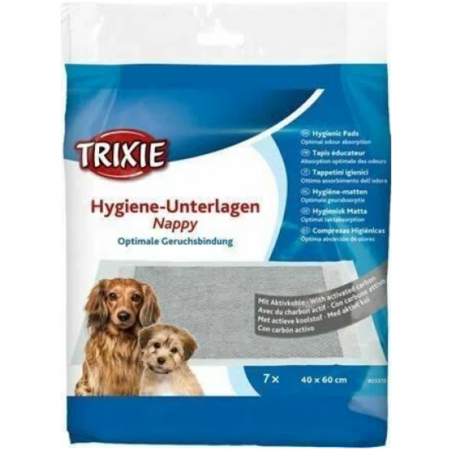 Trixie - Tapis éducateur Nappy Trixie pour chiens Longueur 60 cm  Largeur 90 cm - 8 pièces