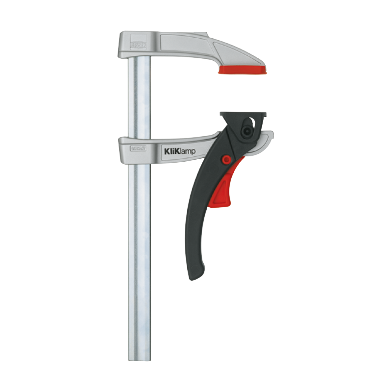 Presse légère à serrage rapide Kliklamp - BESSEY - serrage 160 mm - saillie 80 mm - Rail 20x5 mm - KLI16 - Image 1