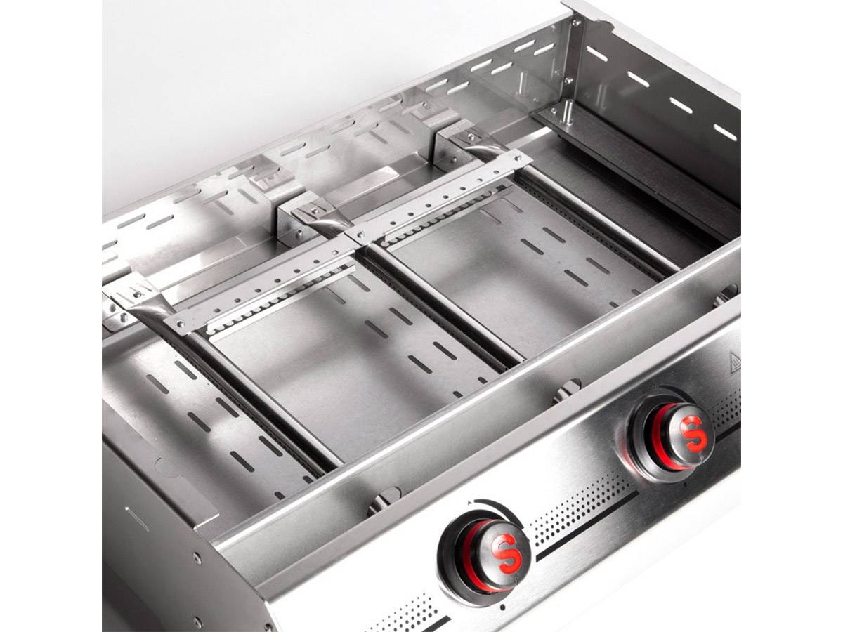Somagic - Plancha à poser pour grande tablée - SOMAGIC - Métal/Inox - Argent - Image 5