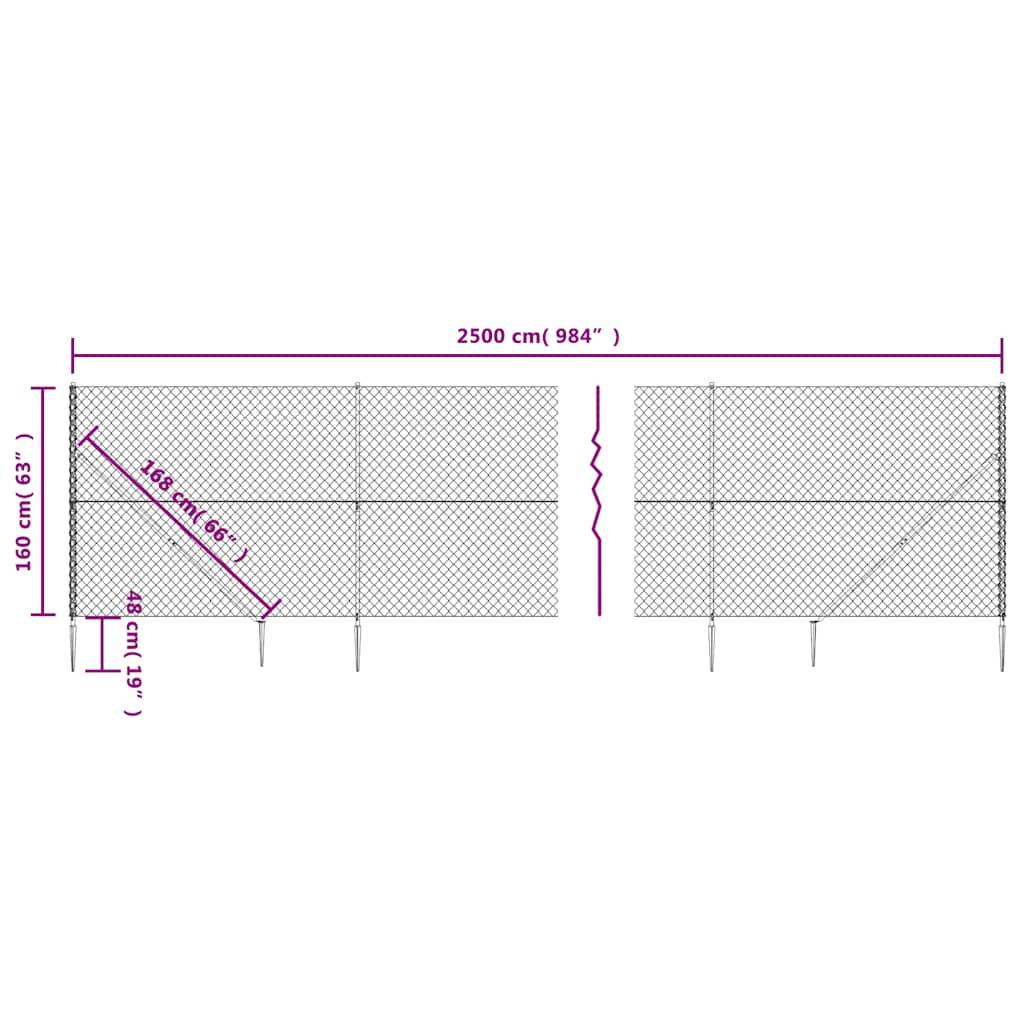 Prolenta Premium - Clotures - palissades  Ario Anthracite  L.  25 X H. 1,6  - P87210A - Image 6