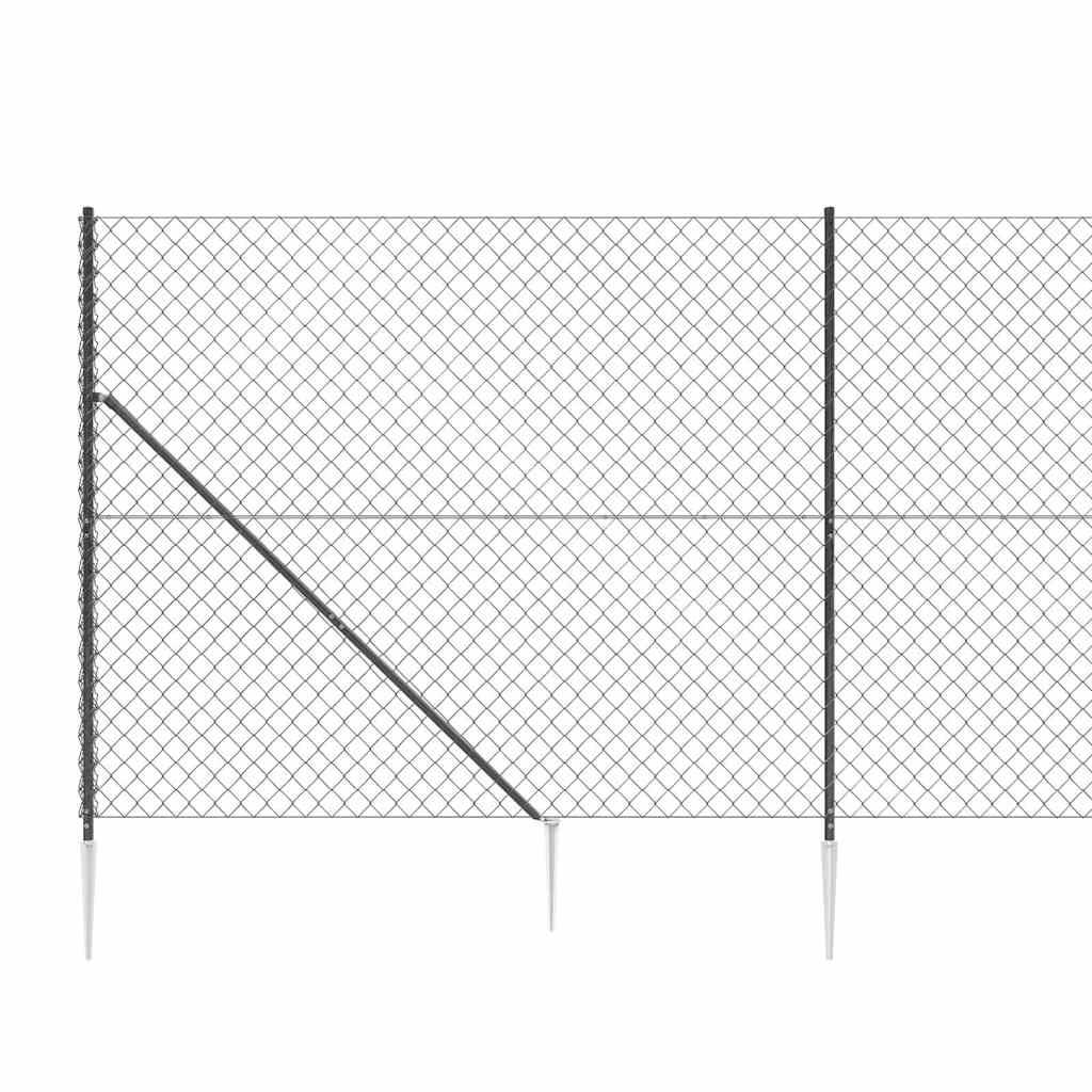 Prolenta Premium - Clotures - palissades Ario Anthracite L. 25 X H. 1,6 - P87210A - Image 5