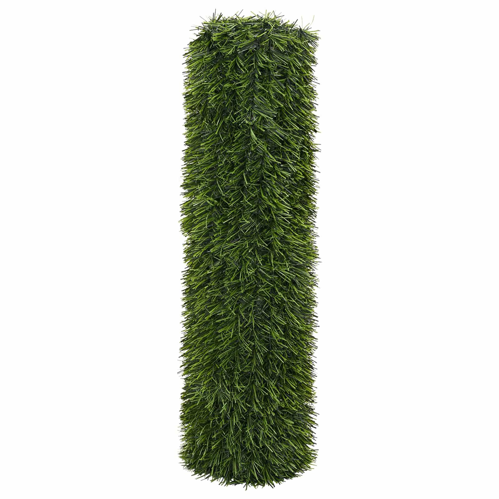 PANGIVO - Clôture artificielle PVC et acier vert clair 1000 x 1 x 100 cm - PANGIVO - Image 3