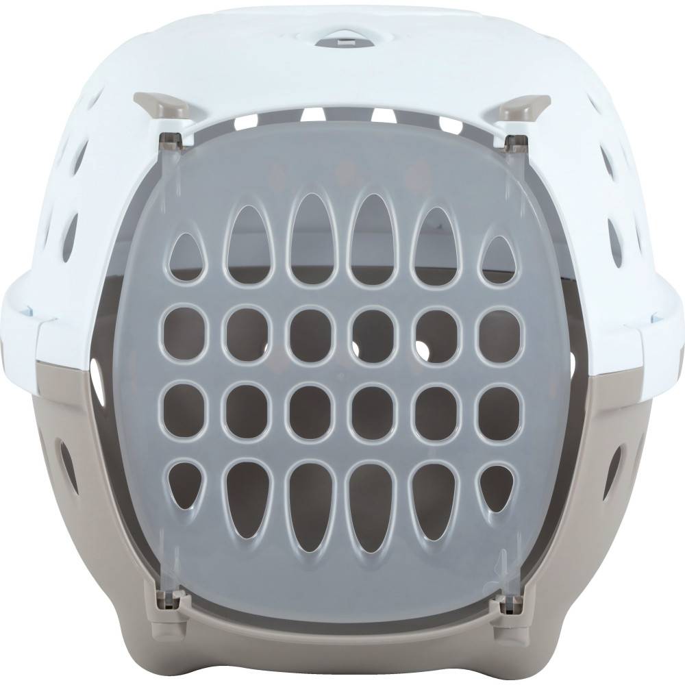 Cage de transport Smart chic Taupe max 6 kg pour petit chien et chat - Image 3