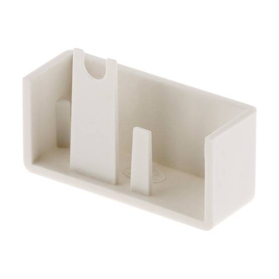 Zenitech - Embouts pour moulure 30x10mm blanc lot de 4