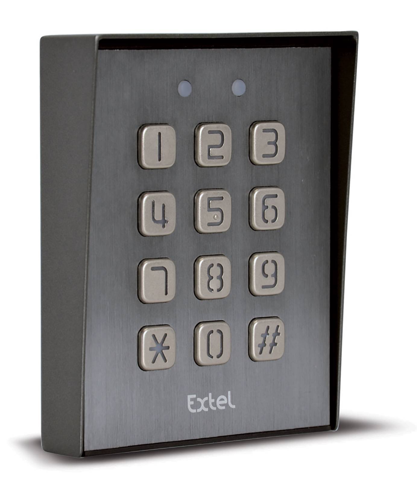 Digicode filaire KLAVY 3 avec clavier rétro-éclairé pour serrure électrique - EXTEL - 109115 - Image 1