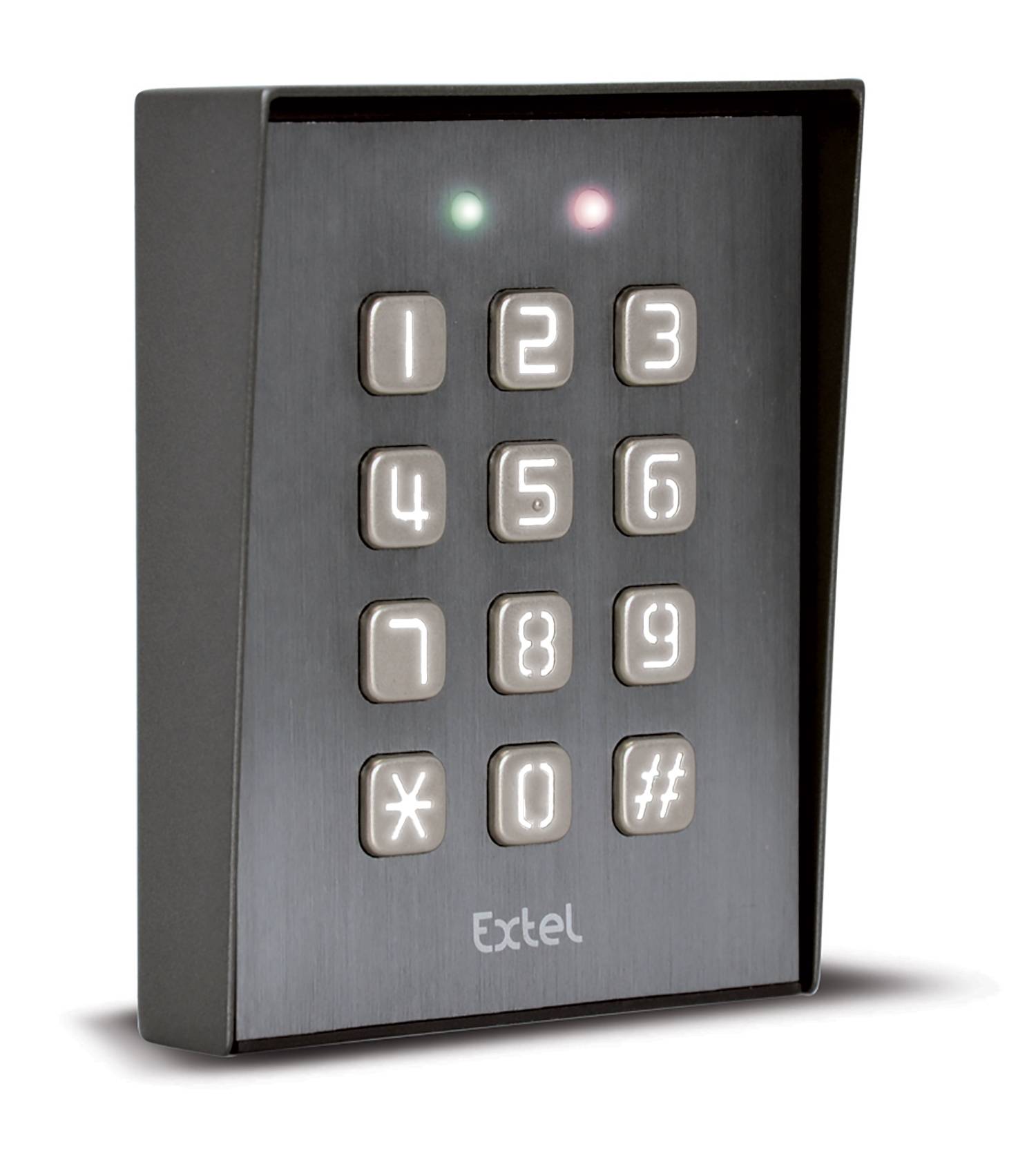 Digicode filaire KLAVY 3 avec clavier rétro-éclairé pour serrure électrique - EXTEL - 109115 - Image 2