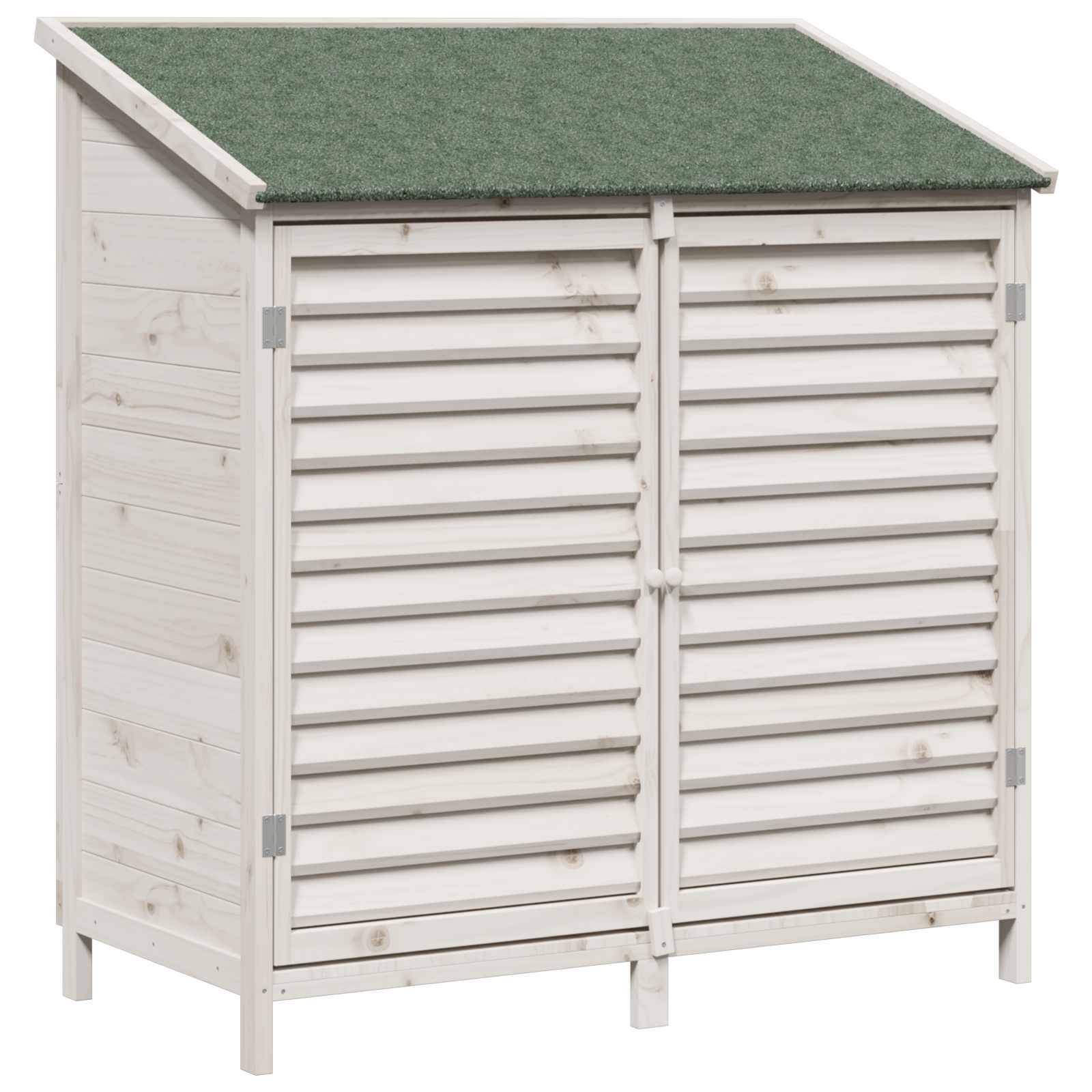 PANGIVO - Abri de jardin bois de sapin blanc 106 x 56 x 113.5 cm, poids:20.14kg - PANGIVO - Image 2