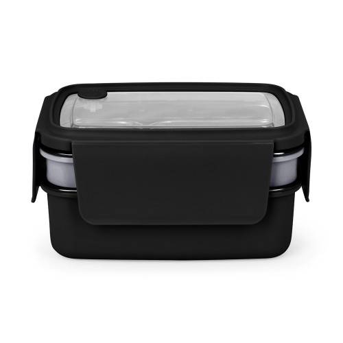 Livoo - Lunch Box isotherme compacte NOIRE - Image 1