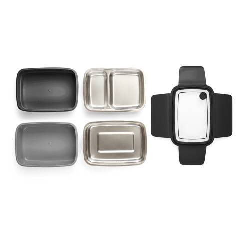 Livoo - Lunch Box isotherme compacte NOIRE - Image 3