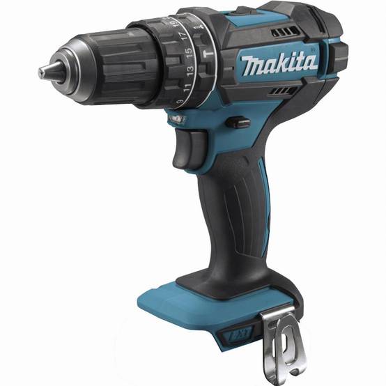 Perceuse visseuse à percussion 18 V Li-Ion Ø 13 mm MAKITA - Sans batterie, ni chargeur - DHP482Z - Image 1