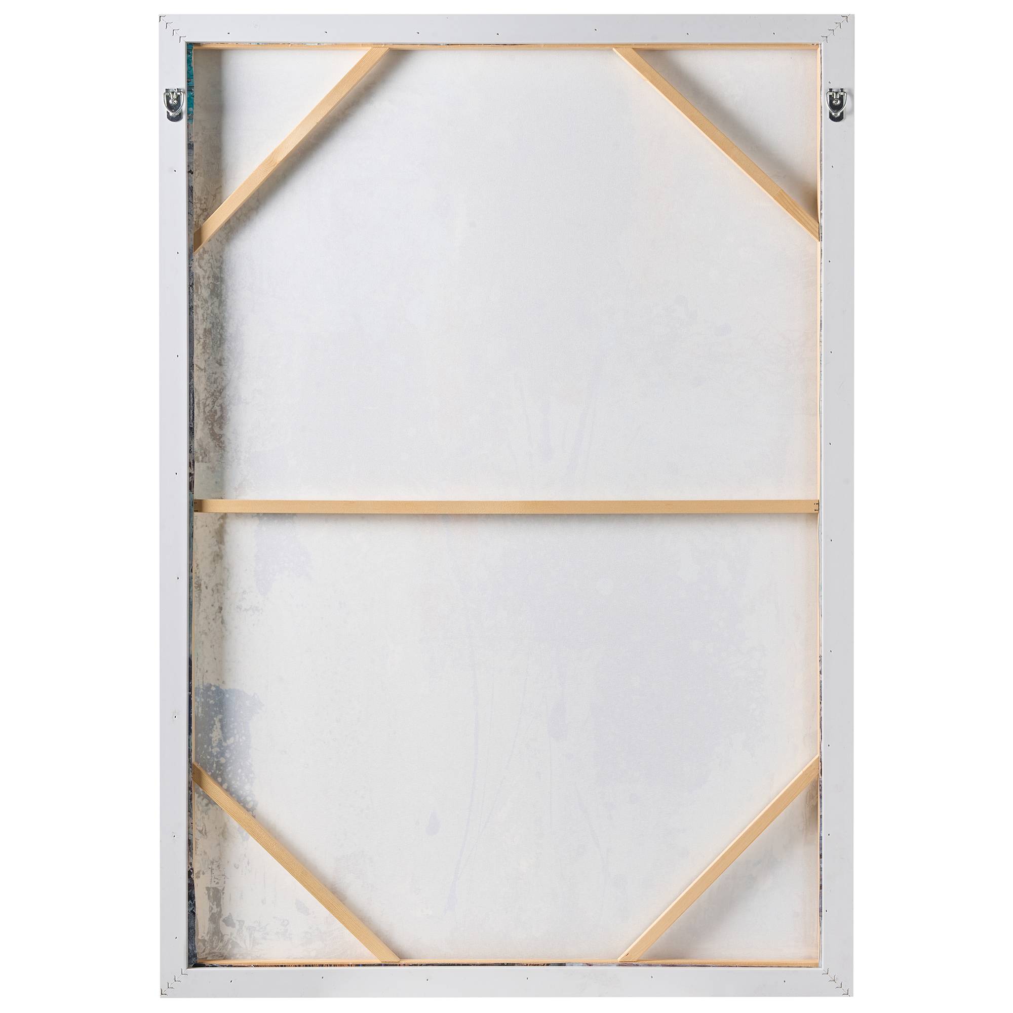 Beliani - Imprimé mural encadré Matière synthétique Bleu OMAGH - 72x4x103- Beliani - Image 4