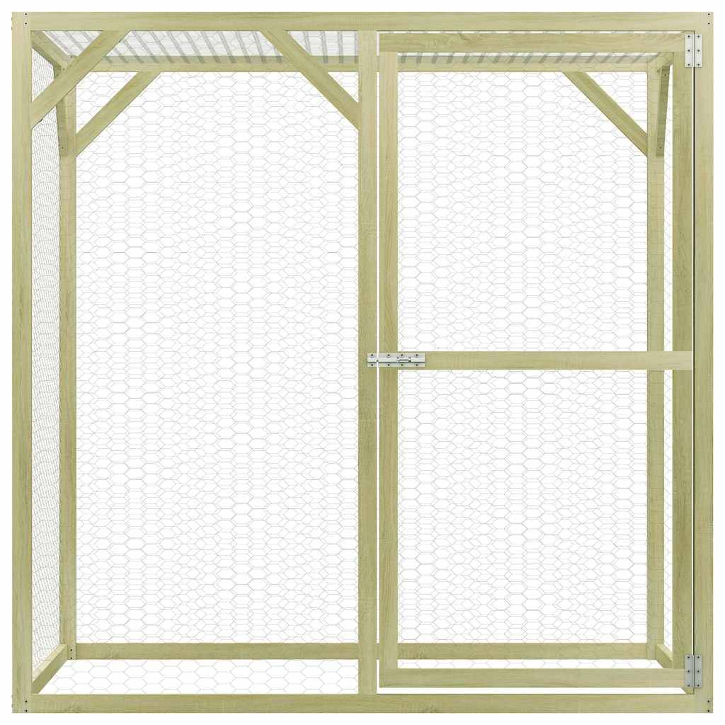 Vidaxl - Poulailler 1,5x1,5x1,5 m Pinède imprégnée vidaXL 278403 - Image 2