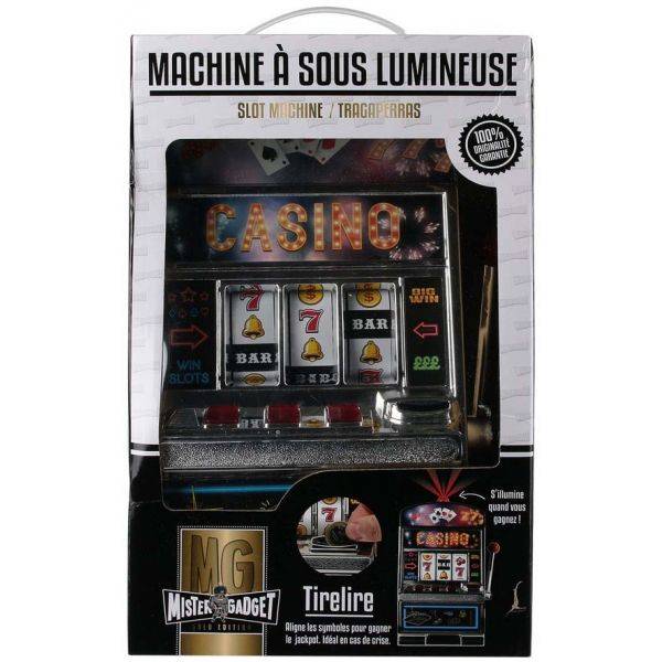 Mister Gadget - Tirelire machine à sous lumineuse Mister Gadget - Image 2