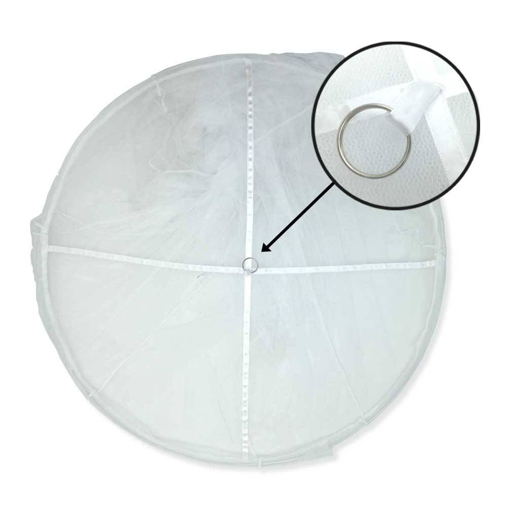 Sans Marque - Moustiquaire ciel de lit 12m d'envergure possible - Image 3