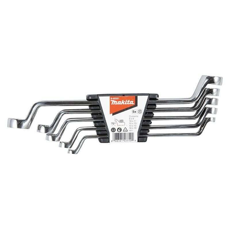 Jeu de 5 clés polygonales contre-coudées MAKITA B-65551 Makita - Image 1